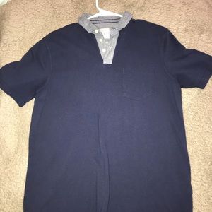 Men's Navy Pocket Polo